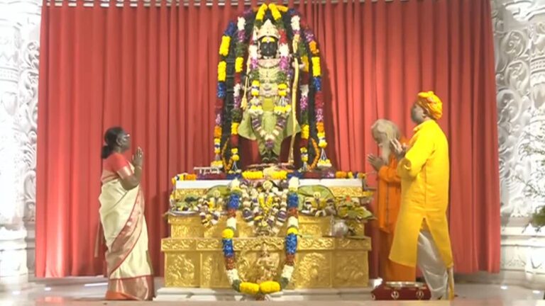 राम मंदिर में राष्ट्रपति और जूना अखाड़े में दलित जगद्गुरु के मायने