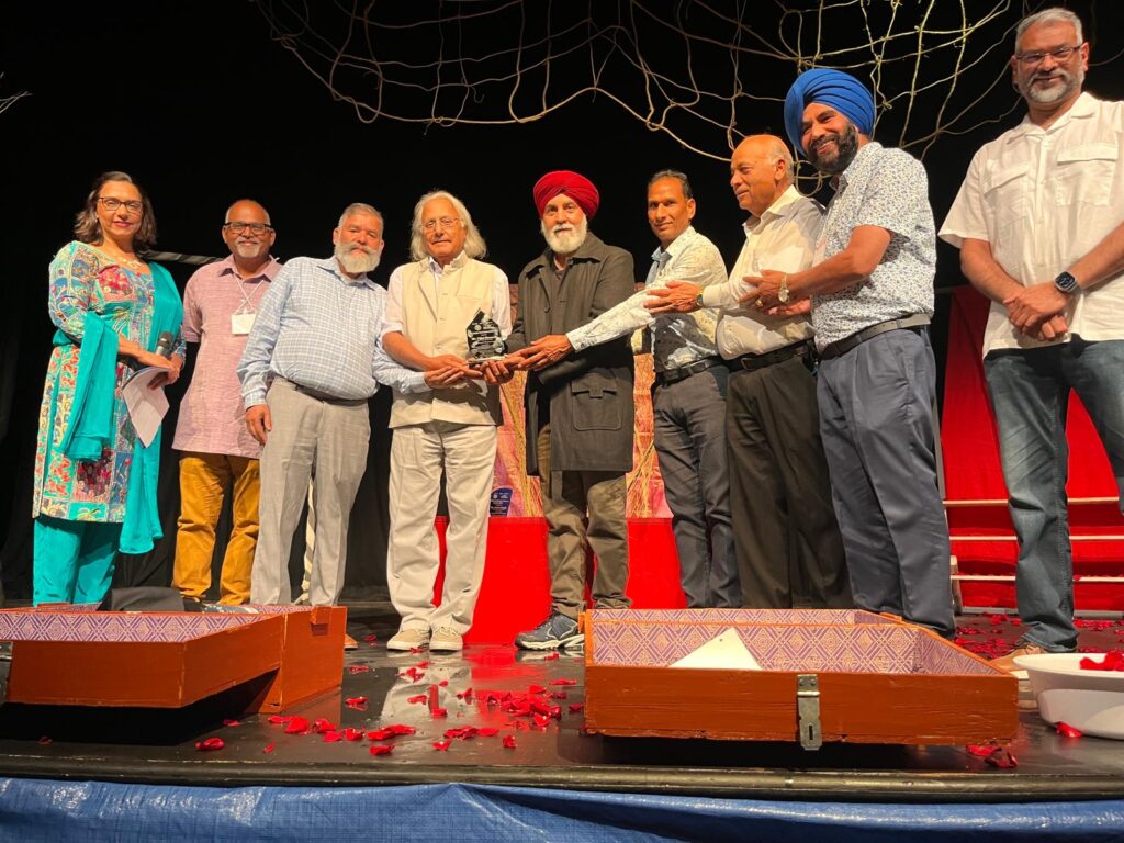 Mr. BD Virdi and Ujjal Dosanjh awarded in Canada by Chetna Association and other Groups